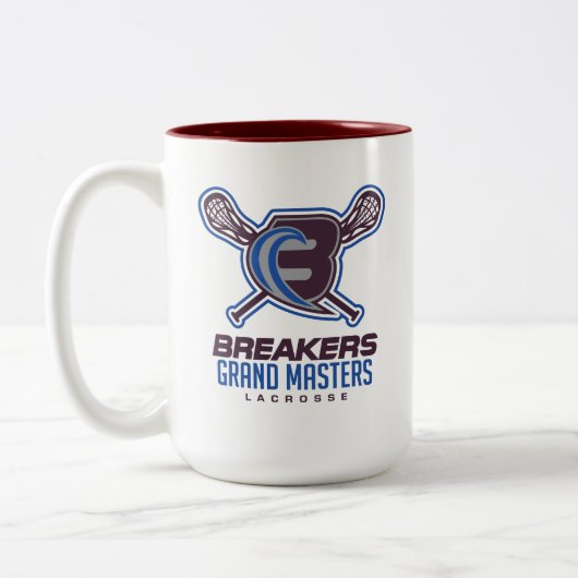 Unterbrecher Lax - GR.-Tasse 2017 Zweifarbige Tasse (Links)