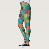 Unterbrechte Rechtecke Leggings (Links)