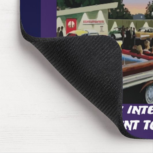 Unterbrechung am Antrieb in Mousepad (Ecke)