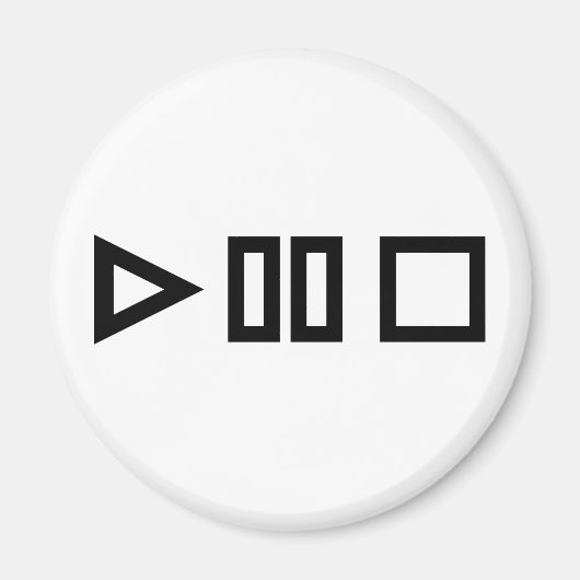 Unterbrechung der Wiedergabe Magnet (Vorne)