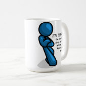 Unterbrechung Funny Mug Kaffeetasse (VorderseiteRechts)