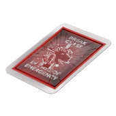 Unterbrechung im Falle einer Rot-Box Magnet (Linke Seite)