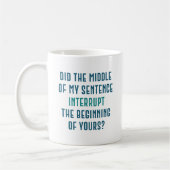 Unterbrechung Kaffeetasse (Links)