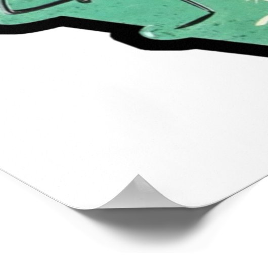 Unterbrechung Poster (Ecke)