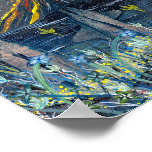 Unterbrechung Poster (Ecke)