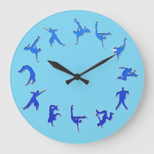 Unterbrechungsuhr Große Wanduhr (Vorderseite)
