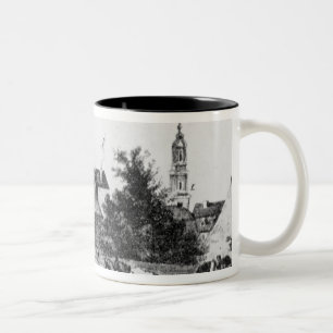 Unterbringung am Rosenthaler Tor Zweifarbige Tasse