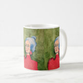 "Unterbrochen" Kaffeetasse (VorderseiteRechts)