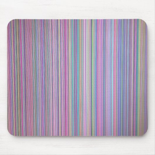 unterbrochener Fernsehbildschirm Mousepad (Vorne)