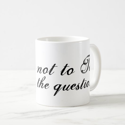 UNTERDOG - Tasse "Tee oder Tee" (VorderseiteRechts)