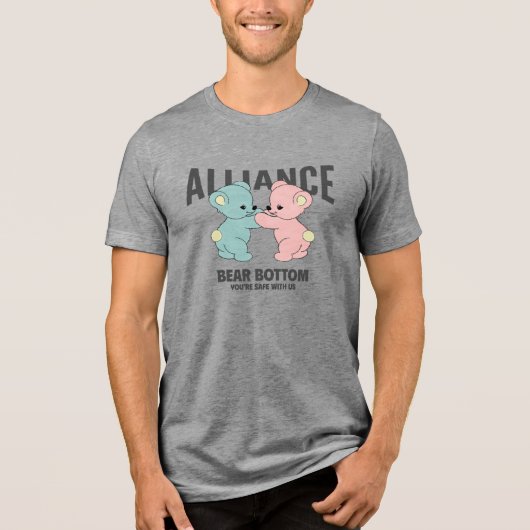 Untere Allianz Tri-Blend Shirt (Vorderseite)