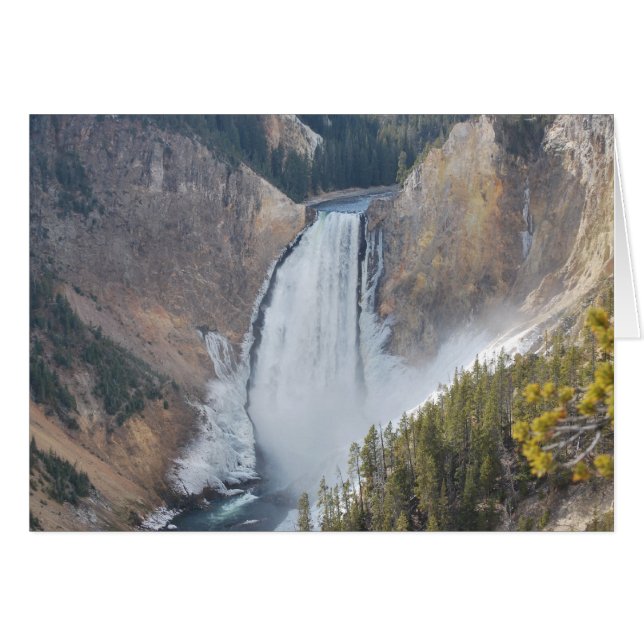 Untere Fälle des Yellowstone (Vorderseite (Horizontal))