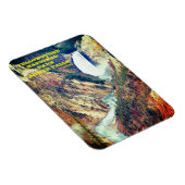 Untere Fälle des Yellowstone Nationalparks, Wyomin Magnet (Rechte Seite)