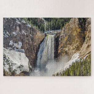 Untere Fälle des Yellowstone Puzzle