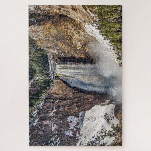 Untere Fälle des Yellowstone Puzzle (Vertikal)