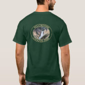 Untere Fälle des Yellowstone River bei Yellowstone T-Shirt (Rückseite)
