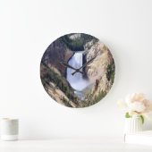 Untere Gelbsteinfälle Große Wanduhr (Zuhause)