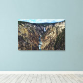 Untere Gelbsteinfälle Leinwanddruck (Insitu (Holzboden))