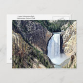 Untere Gelbsteinfälle Postkarte (Vorne/Hinten)