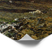 Untere Gelbsteinfälle, Yellowstone Nationalpark Poster (Ecke)