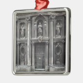 Untere Hälfte der Fassade, 1637-41 Ornament Aus Metall (Links)