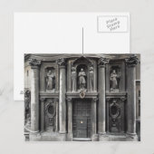 Untere Hälfte der Fassade, 1637-41 Postkarte (Vorne/Hinten)