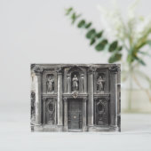 Untere Hälfte der Fassade, 1637-41 Postkarte (Stehend Vorderseite)