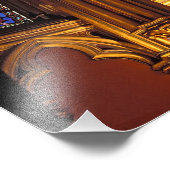 Untere Kapelle La Sainte-Chapelle, Paris, 2 Fotodruck (Ecke)