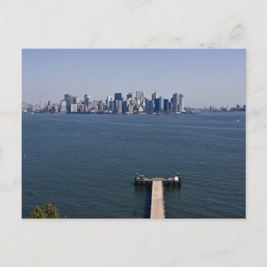 Untere Manhattan-Postkarte Postkarte (Vorderseite)