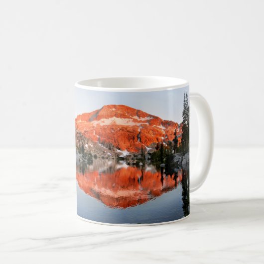 Untere Ottoway Lake Sunset - Yosemite Kaffeetasse (VorderseiteRechts)