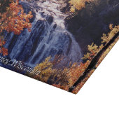 Untere Potato River Falls Schnittplatte Schneidebrett (Ecke)