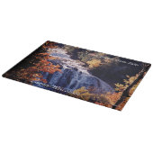 Untere Potato River Falls Schnittplatte Schneidebrett (Ecke)