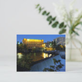 Untere Spokane Falls und Washington Water Power. Postkarte (Stehend Vorderseite)