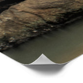 Untere Wasserfälle, Alte Menschenhöhle, Hügel des  Poster (Ecke)