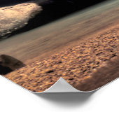 Untere Wasserfälle, Alte Menschenhöhle, Hügel des  Poster (Ecke)