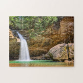 Untere Wasserfälle in der Höhle des Alten Mannes i Puzzle (Horizontal)