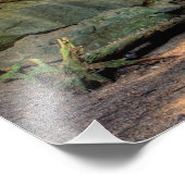 Untere Wasserfälle, Kloster, Hügel, Ohio Fotodruck (Ecke)