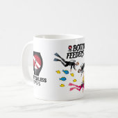 Untere Zufuhr-Sporttauchen-Kaffee-Tasse Kaffeetasse (Vorderseite Links)