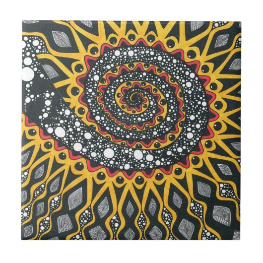 untereinander verbunden fliese (Vorderseite)