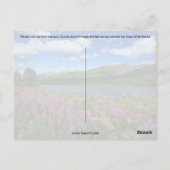 Unterer Gipfel Postkreuz - Postkarte (Rückseite)