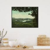 Unterer Saranac-See, Adirondacks Poster (Küche)