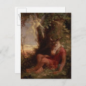 Unterer Schlaf, 1891 Postkarte (Vorne/Hinten)