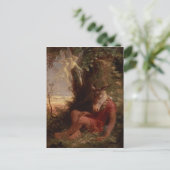 Unterer Schlaf, 1891 Postkarte (Stehend Vorderseite)