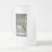 Unterer Torre Mattglas Bierglas (Vorderseite Links)