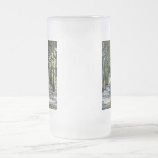 Unterer Torre Mattglas Bierglas (Mittel)