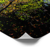 Unterer Yosemite-Wasserfall kaskadierend Poster (Ecke)