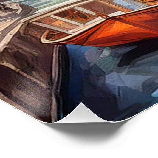 Untererde, Setting of waves Poster (Ecke)