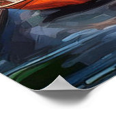 Untererde, Setting of waves Poster (Ecke)