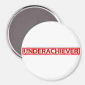 Untererfüllte Briefmarke Magnet (Vorderseite/Rückseite)