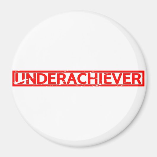 Untererfüllte Briefmarke Magnet (Vorne)